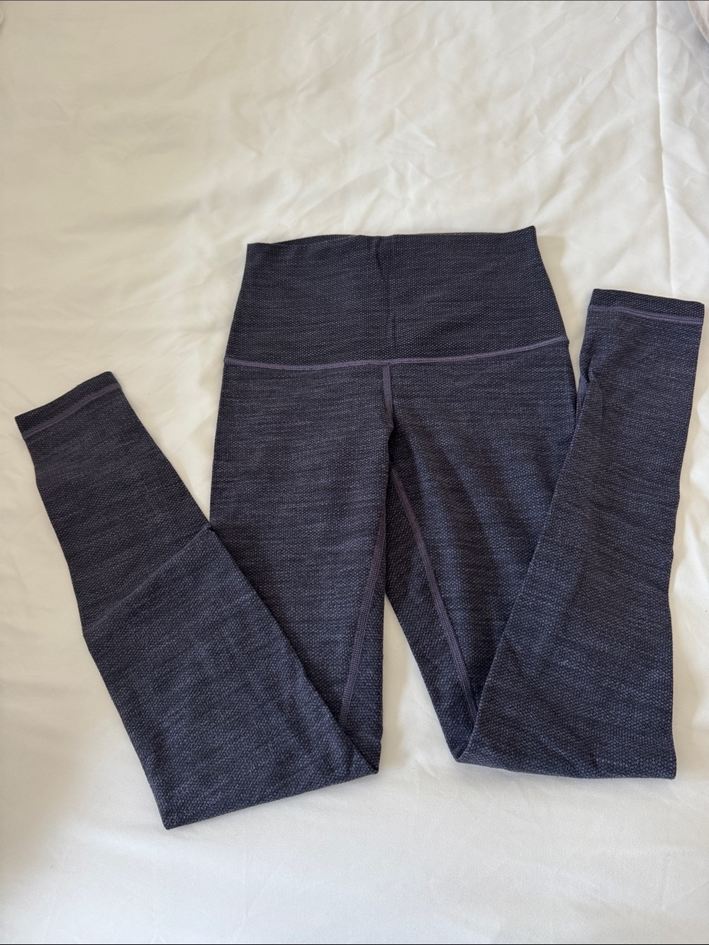 Lululemon Dark purple/gray leggings